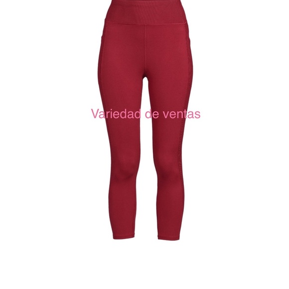 Athletic Works Women's Performance Capris Leggings - Picture 1 of 6